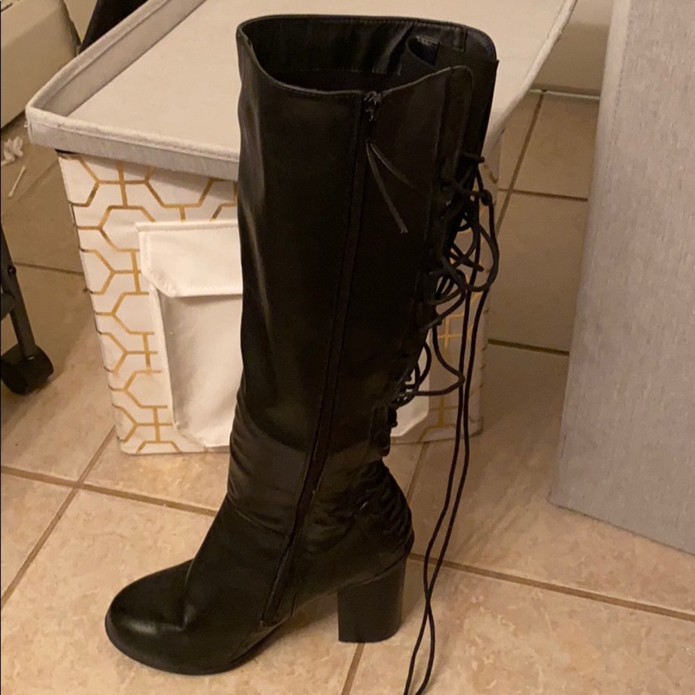 Knee high boots